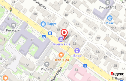 Магазин VeloProf в Кировском районе на карте