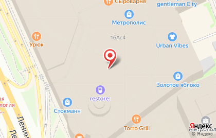 Магазин одежды Massimo Dutti в Москве на карте
