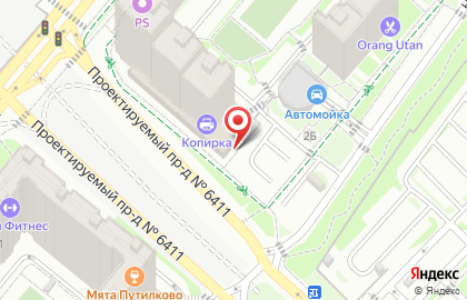Супермаркет Billa в Москве на карте