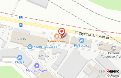 Перекресток в Калининском районе на карте