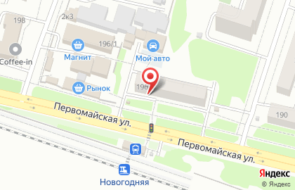 Фирменный магазин Бочкари на Первомайской улице на карте