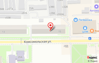 Компания Дом.ru на Комсомольской улице в Искитиме на карте