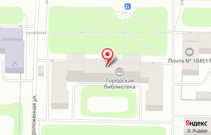 Мончегорская центральная городская библиотека на карте