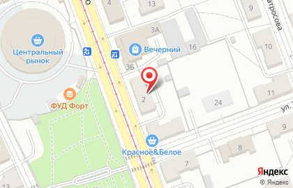 Магазин домашнего текстиля, ИП Вяткин С.В. на карте