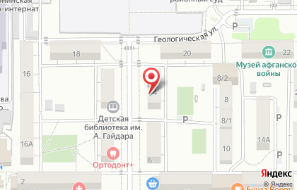 Мужская студия стрижек 19th на карте