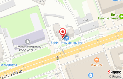Налоговый консультант на Московском шоссе на карте