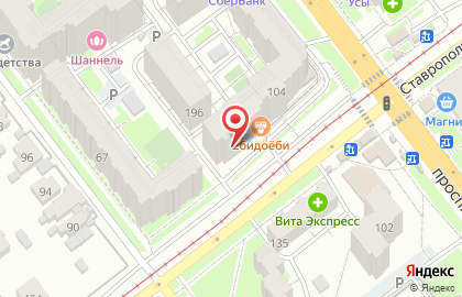 ЁбиДоёби на Ставропольской улице на карте