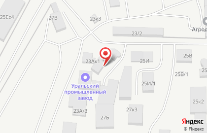 Торгово-производственная компания Уральский промышленный завод на Троицком тракте на карте