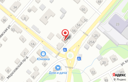 Мясной магазин Мясное подворье, мясной магазин на улице Гагарина на карте