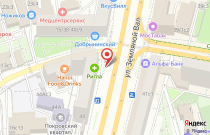 Киоск по продаже печатной продукции, Таганский район на улице Воронцово Поле на карте