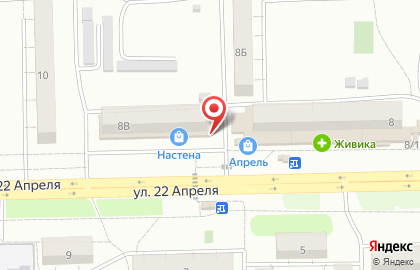 Парикмахерская в Омске на карте