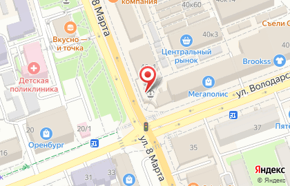 Киоск по ремонту обуви и кожгалантереи на улице Володарского на карте