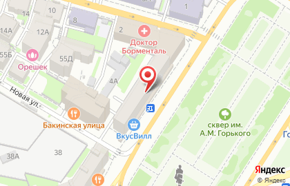 Компания Марка Ткани на улице Максима Горького на карте