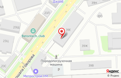 Газпромнефть-северо-запад на улице Маршала Говорова на карте