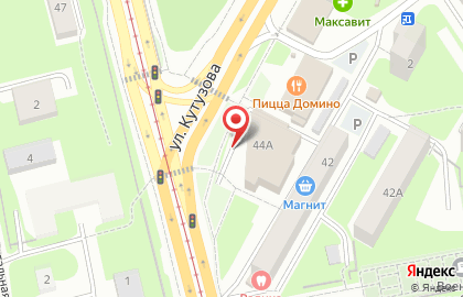 Магазин у дома Бристоль на улице Фрунзе на карте