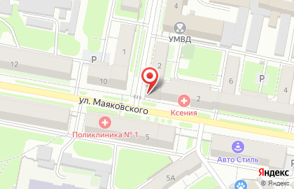 Продуктовый магазин в Нижнем Новгороде на карте