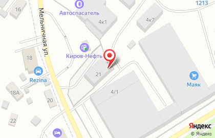 Магазин Арсенал в Кирове на карте