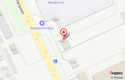 Пункт технического осмотра на улице Бурова-Петрова на карте