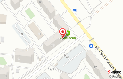 Магазин Красное & Белое на улице Профессора Благих на карте