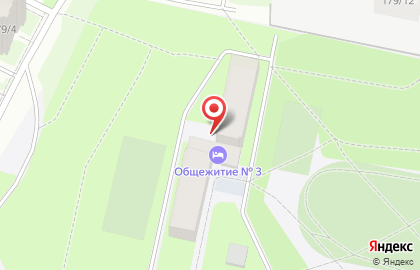 Общежитие, ВГТУ на карте