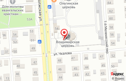 Владимирский храм на карте