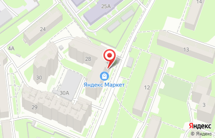Продуктовый магазин Малинка в Сормовском районе на карте