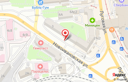 Коммерческий банк Пойдём! на Новоивановской улице на карте