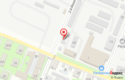 Магазин-склад РТИ Курск в Сеймском районе на карте