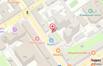 Петек на Средне-Московской улице на карте