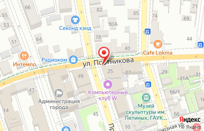 Магазин текстиля для дома Формула сна на улице Постникова, 25 на карте