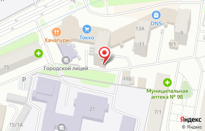 Токко на улице Ярославского на карте