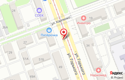 Kodak Express на улице Горького на карте