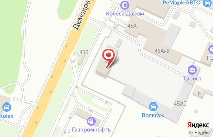 Кулинарная лавка Варвара на Демократической улице на карте