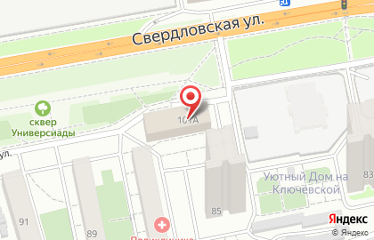 Группа компаний RUBICON на Свердловской улице на карте