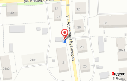 Продовольственный магазин Любимая на карте