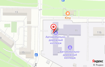 Автомобильно-дорожный колледж на карте