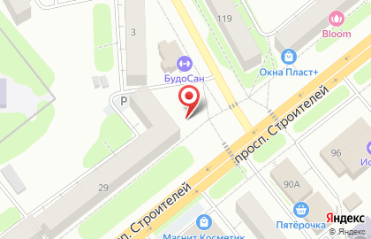 Магазин у дома Бристоль на проспекте Строителей, 29а на карте