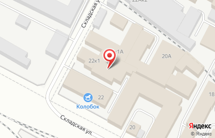 Торгово-производственная компания U2B на Складской улице на карте