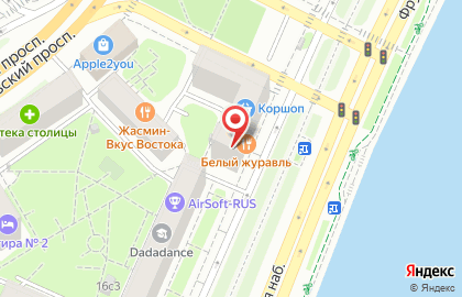 Мой салон на Фрунзенской набережной на карте