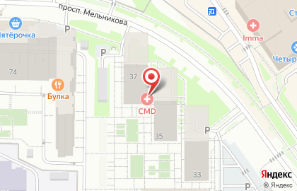 Магазин Суши Сет на проспекте Мельникова на карте