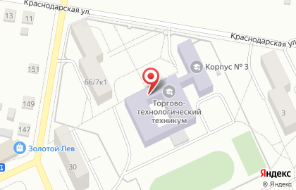 Братский торгово-технологический техникум на карте
