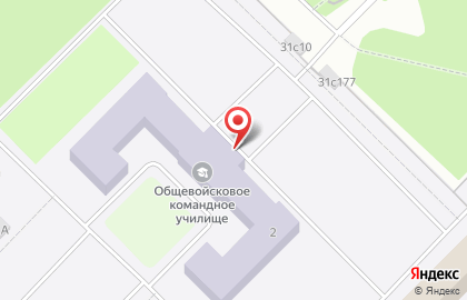 Московское высшее военное командное училище на карте