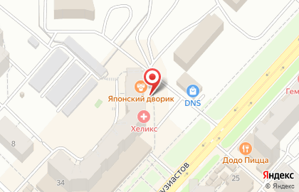 Химчистка-прачечная Латурн на улице Энтузиастов на карте