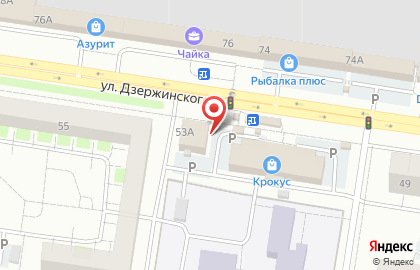 ТЦ Мираж в Автозаводском районе на карте