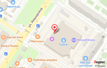 Магазин Профикс на улице Амундсена на карте