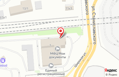 Силуэт на площади Труда на карте