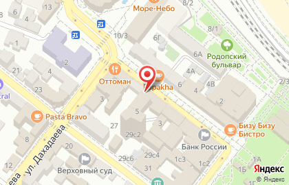 Продовольственный магазин Анжи в Советском районе на карте