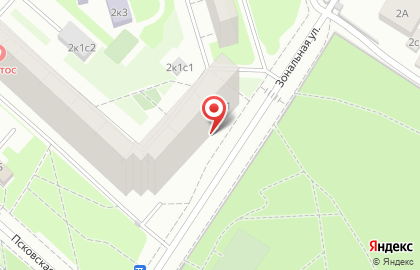 Центр красоты Establishment на Псковской улице, 2 к 1 на карте