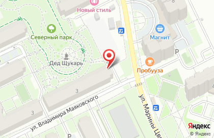 Федеральная аптечная сеть Советская аптека на улице Марины Цветаевой на карте