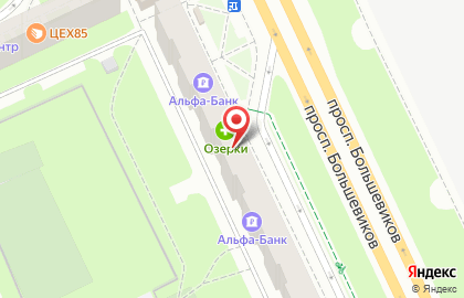 Аптека Озерки в Санкт-Петербурге на карте
